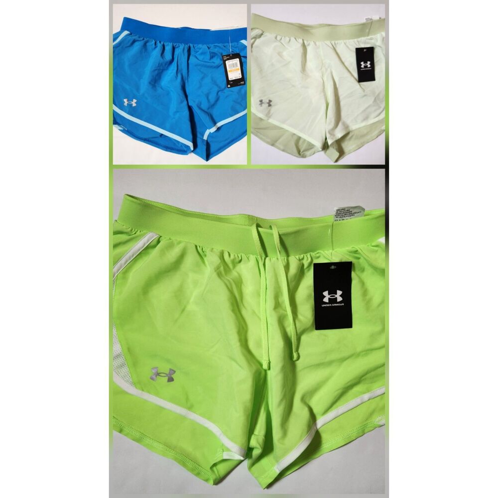 UA Fly By 2.0 Women’s Shorts – Size Small – Bundle of 3 – New With Tags